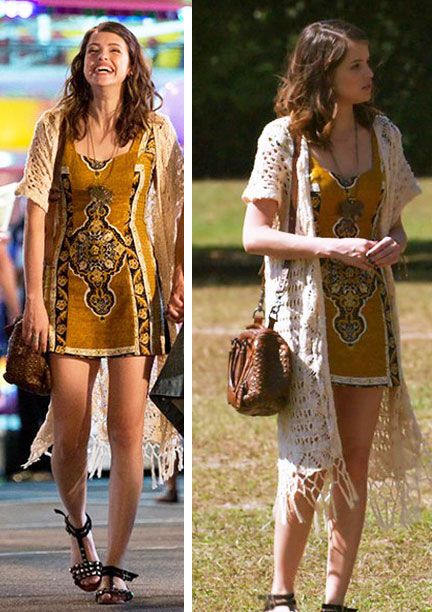 Figurino, Camila (Agatha Moreira) Haja Coração, kimono de crochê Coachella Inspired Outfits, Looks Hippie, Look Hippie Chic, Bohemian Wear, Boho Looks, Estilo Hipster, Moda Hippie, Look Boho Chic, Estilo Hippie