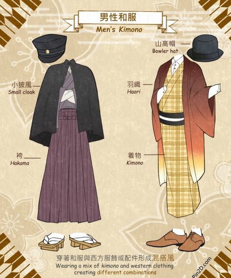 Taisho Era Fashion Men, Meiji Era Fashion, Male Kimono Drawing, Taisho Era Fashion, Japanese Mens Fashion, Japanese Traditional Clothing, Taisho Era, Japanese Costume, Modern Kimono