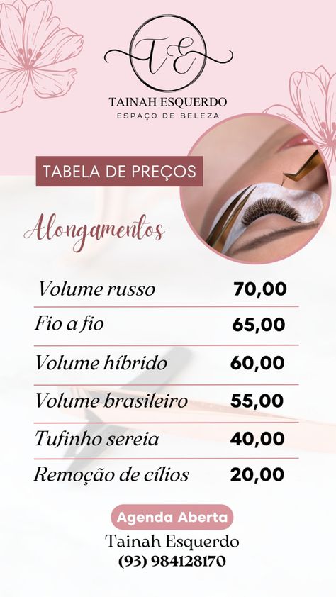 Criação e desenvolvimento de informação para post Beauty Studio, Nail Studio, K Beauty, Nail Designer, Eyelash Extensions, Eyelashes, Lashes, Marketing, Beauty