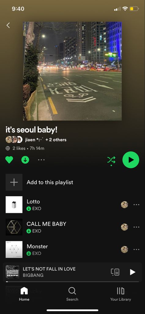 Kpop Playlist Spotify, Korean Playlist, Kpop Playlist, Exo Monster, Playlist Spotify, Spotify Playlist, Bigbang, Seoul, Let It Be