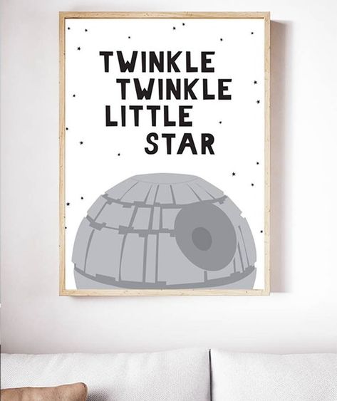 Star Wars Baby Nursery, Star Wars Nursery Decor, Star Wars Baby Room, Star Wars Baby Shower, Star Wars Nursery, Star Wars Wall Art, Printable Nursery Wall Art, Star Wars Room, Toddler Room Decor