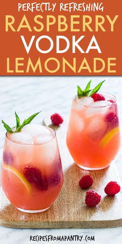 Pink Lemonade Vodka, Cocktail Vodka, Pitcher Cocktails, Fruity Cocktail, Dessert Oreo, Raspberry Vodka, Vodka Lemonade, Summer Eats, Lemonade Cocktail