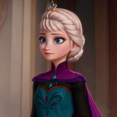 Elsa Realistic, Frozen 1 Elsa, Elsa Illustration, Elsa Anime, Elsa Disney Princess, Elsa Character, Personality Database, Elsa Photos, Angel Light