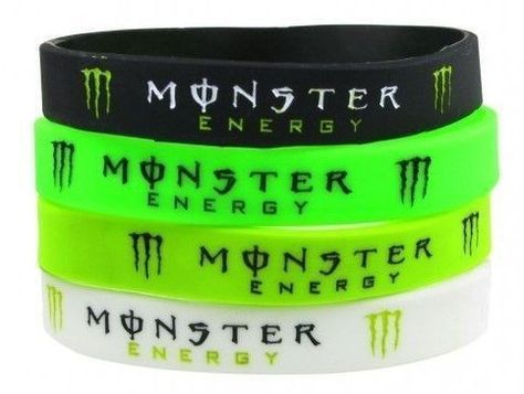 Monster Energy Clothing, Monster Cans Diy, Monster Room, Monster Wall, Monster Crafts, Monster Energy Drink, Monster Can, Monster Energy, Wristbands