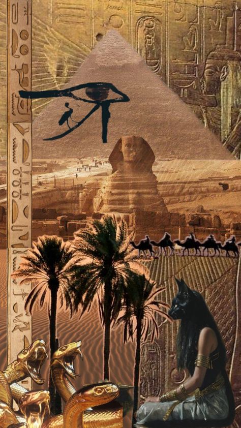 Pyramids Wallpaper, Cleopatra Aesthetic, Ancient Egypt Aesthetic, Sphinx Egypt, Egypt Wallpaper, Egyptian Poster, Egyptian Aesthetic, Egypt Aesthetic, Egyptian Beauty