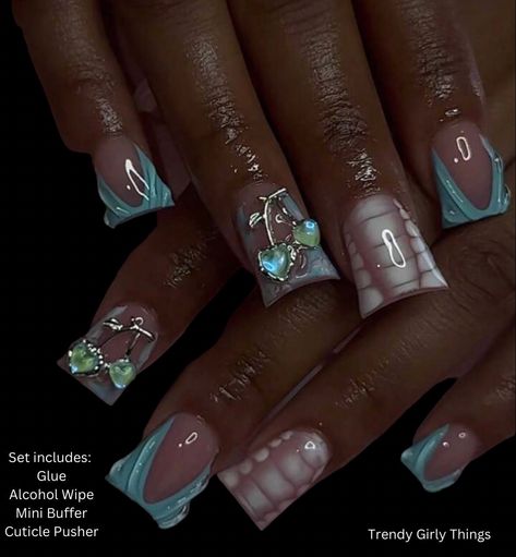 **Luxury Press-On Nails: Elevate Your Style with Elegance and Ease** --- **Welcome to the epitome of sophistication and convenience in nail fashion Sold over 100+ orders (on TT shop & IG)🎉 Now available on Etsy🥰 OUR nails are Trending NOW💓 Are you ready to transform your nails into a statement of luxury and elegance? Look no further than our exquisite collection of Luxury Press-On Nails. Designed for the modern individual who appreciates the finer things in life, our press-on nails offer unparalleled beauty and quality. Each set is meticulously crafted to provide a seamless blend of style, comfort, and durability, ensuring you can enjoy salon-quality nails from the comfort of your home.  Why Choose Our Luxury Press-On Nails?  **1. Superior Quality Materials   Our press-on nails are made Luxury Press On Nails, Hard Nails, Duck Nails, Girly Acrylic Nails, French Tip Acrylic Nails, Cute Acrylic Nail Designs, Short Square Acrylic Nails, Really Cute Nails, Nail Fashion