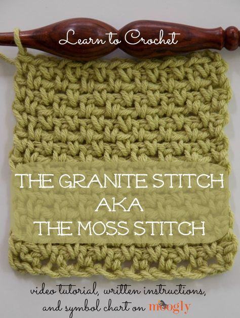 Crochet Symbol, Crochet Symbols, Stitch Crochet, Moss Stitch, Crochet Motifs, Crochet Stitches Tutorial, Crochet Instructions, Crochet Stitches Patterns, Crochet Stitch