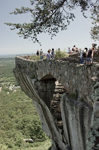 Rock City, Georgia on the border with Tennessee. From the overlook you can see… Mountain Rock, Lookout Mountain, Georgia Travel, Tennessee River, Rock City, Chattanooga Tennessee, Georgia Usa, On The Border, Chattanooga Tn