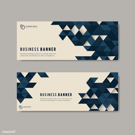 Business banner with abstract design illustration | free image by rawpixel.com / Aew Sewing Business Logo, Web Header, Company Banner, Free Business Logo, Flex Banner Design, Banner Design Layout, Well Design, Linkedin Banner, Banner Design Inspiration