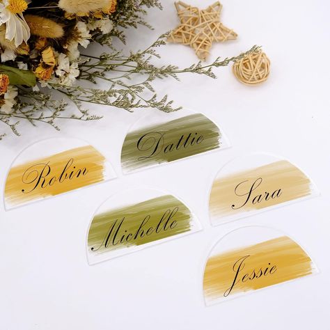 https://amzn.to/44EaJpb Cards For Wedding Table, Name Cards Wedding, Acrylic Place Cards, Table Number Place Cards, Cards For Wedding, Place Card Holders Wedding, Dinner Places, Acrylic Table Number, Wedding Table Names