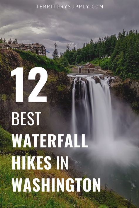 Waterfalls In Washington State, Washington Waterfalls, Washington Hiking, Environmental Activities, Palouse Falls, Washington Trip, Hiking Ideas, Oregon Trip, Snoqualmie Falls