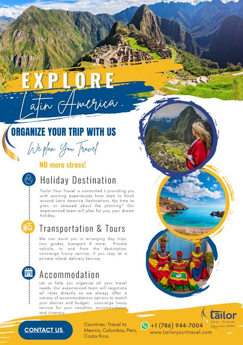 Travel Packages Poster, Creative Travel Poster Design, Travel And Tourism Poster Design, Travel Tour Poster Design, Tour And Travel Poster, Vacation Poster Design, Travel Poster Design Graphics, Travel Agency Poster, Travel Flyer Design