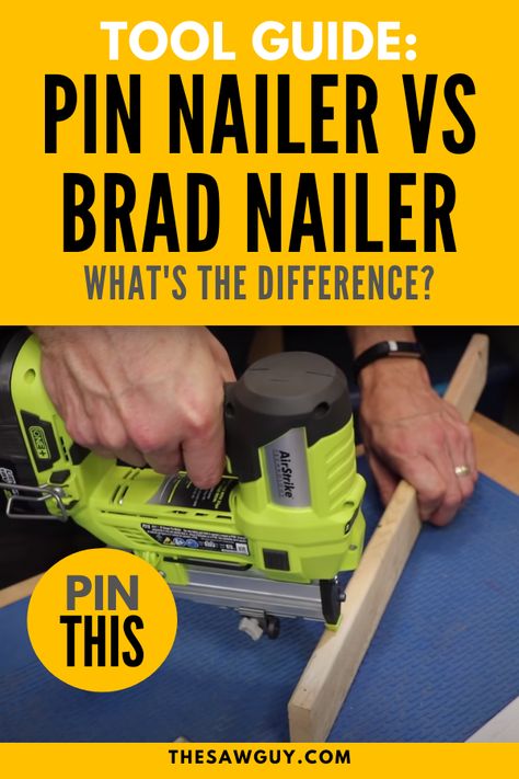 Saw Table, Brad Nailer, Finish Carpentry, Essential Woodworking Tools, The Saw, Carpentry Tools, Diy Wooden Projects, Carpentry Diy, Wood Shop Projects