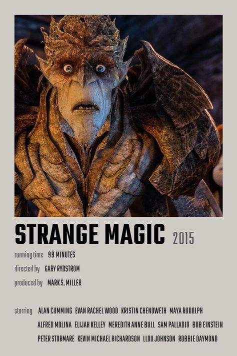 Strange Magic Movie, Up The Movie, Good Animated Movies, Animated Movie Posters, Movies To Watch Teenagers, Strange Magic, Fandom Drawing, New Movies To Watch, Girly Movies