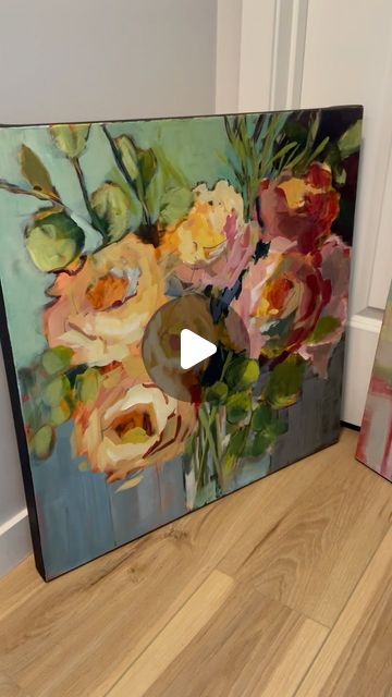 Marjorie Mae Broadhead on Instagram: "These paintings are about to be packaged up and will be going to La Belle Gallerie in Quebec City. So honoured to have my paintings there. Have a wonderful weekend! 🌺🌺🌺🌺🌺🌺🌺🌺🌺🌺🌺🌺🌺🌺" Marjorie Mae Paintings, Canvas Art Painting Acrylic, Have A Wonderful Weekend, Abstract Floral Paintings, Floral Oil Paintings, Wonderful Weekend, Quebec City, Flower Art Painting, Art Painting Acrylic