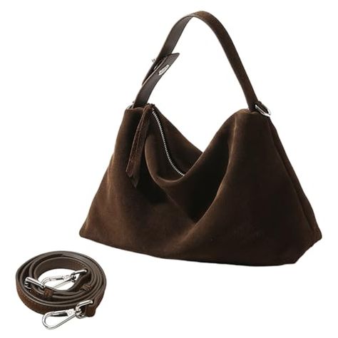 Suede Bag Outfit, Suede Handbag, Suede Tote Bag, Suede Purse, Handbag Vintage, Suede Tote, Suede Handbags, Vintage Suede, Brown Handbag