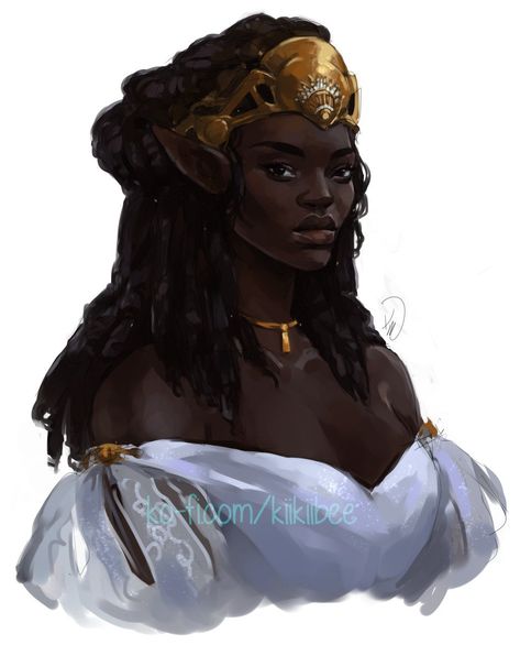 Arte Aries, Black Characters, Dnd Art, Black Artwork, Afro Art, High Fantasy, Magic Art, Black Women Art, Dnd Characters