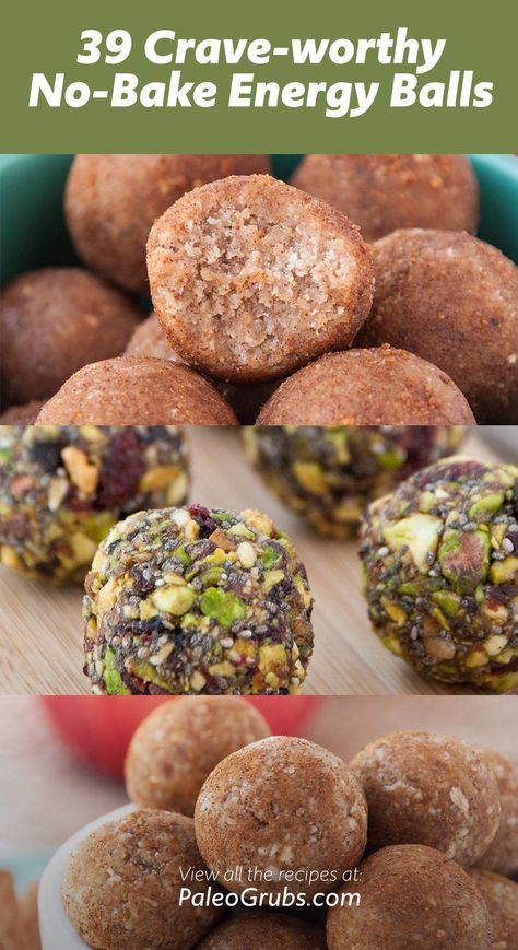 Energy Balls Without Peanut Butter, No Bake Protein Energy Balls, Energy Balls No Bake, Paleo Protein Balls, Paleo Energy Balls, Healthy Balls, Easy Energy Bites, No Bake Energy Balls, Energy Bite