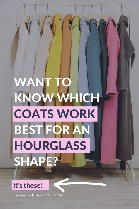 If you have a large bust you shouldn’t have compromise on poor fitting coats and uncomfortable winter jackets for your hourglass figure. I’m a personal stylist and these are the best coats for an hourglass shape this year. See what coats I’ve been putting my hourglass figure clients in, and see my tried and tested tips for winter outfits for hourglass shaped women. Deep Winter Hourglass Outfits, Jackets For Hourglass Shape, Hourglass Figure Outfits Winter, Outfits For Hourglass Shape, Outfits For Hourglass Shaped Women, Hourglass Figure Outfits Casual, Jackets To Wear With Dresses, Hourglass Shaped Women, Hourglass Body Shape Fashion