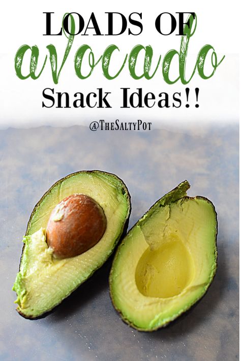 LOOKING FOR UNIQUE AVOCADO SNACK RECIPES??? Look no further! There's recipes for savory snacks and sweet snacks and everything in between! These snack ideas are unique because it's not just guacamole!! #thesaltypot #recipeswithavocados #avocados #snackrecipes #snackideas #avocadorecipes Avacado Snacks, Avocado Foods, Avocado Snack Recipes, Avocado Snack, Avocado Cookies, Healthy Nutrition Plan, Avocado Pudding, Avocado Chocolate Pudding, Avocado Fries