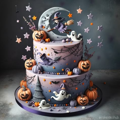 All Posts • Instagram Wow Cake Design, Halloween Cake Ideas Birthday, Halloween Cakes Birthday, Birthday Cake Halloween, Cute Halloween Cakes, Halloween Birthday Cake, Halloween Cake Ideas, Halloween Torte, Imprimibles Halloween