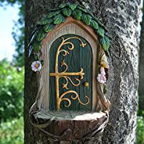 Check this out at Amazon Faerie Door, Diy Fairy Door, Garden Wall Plaque, Fairy Doors On Trees, Door Tree, Fairy Garden Doors, Mini Fairy Garden, Fairy Tree, Purple Garden