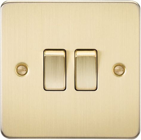 Light Switches And Sockets, Light Switches, Brass Lighting, Light Switch Plates, Wall Mounted Light, Switch Covers, Light Switch Covers, Switch Plates, Brass Material