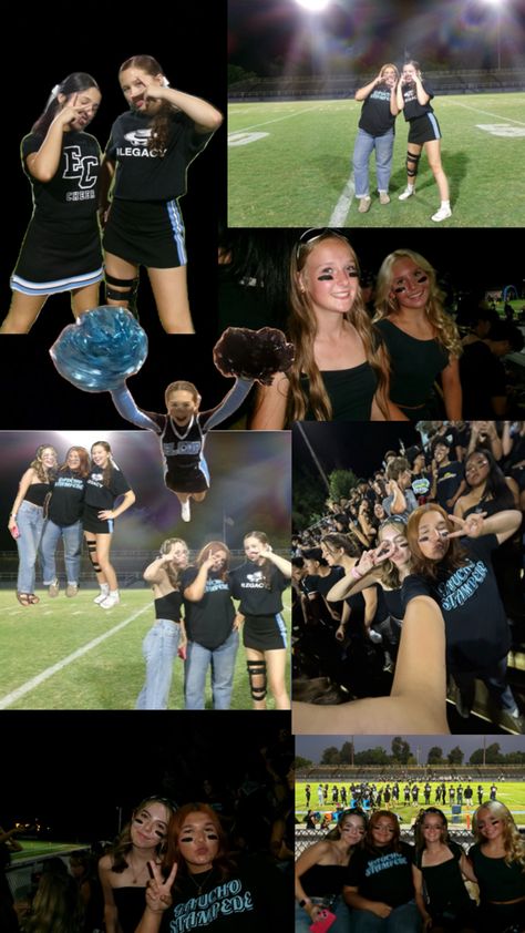 #FNL #football #studentsection #highschool #digitalcam #friends Black Out Fnl, Highschool Football, Black Out, Football Games, Dream Life, High School, Football, Black, American Football