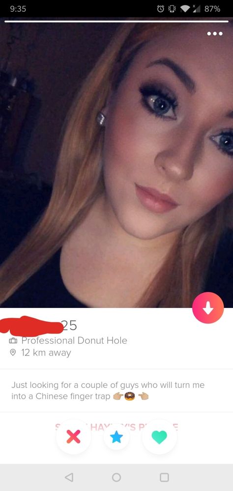 Girl Profiles, Tinder Girls, Weird Products, Tinder Profiles, Best Of Tinder, Tinder Profile, Donut Holes, Product List, Faith In Humanity