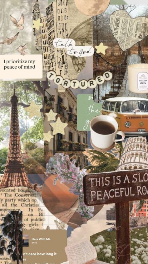 Aesthetic Picture Collage Ideas, Happy Collage Wallpaper, Collage Wallpapers Aesthetic, Cute Collages, Images For Collage, Aesthetic Hacks, Aesthetics Collage, Pretty Collage, Notebook Collage