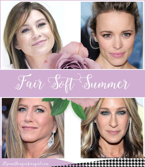 Are you a Summer-Autumn (Soft Summer)? ~ 30 something Urban Girl Fair Soft Summer, Summer Skin Tone, Soft Summer Makeup, Color Palette Wedding, Soft Summer Palette, Autumn Color Palette, Soft Summer Color Palette, Soft Summer Colors, Image Consulting