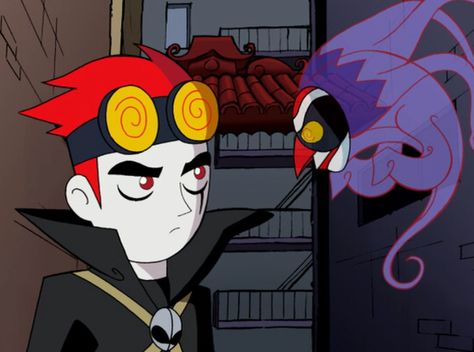 Jack Spicer and Wuya Xiaolin Showdown Ep 1 Xiaolin Showdown Jack, Shaolin Showdown, Jack Spicer, Xiaolin Showdown, Jake Long, Childhood Tv Shows, 90s Childhood, Cartoon Tattoos, Cosplay Characters