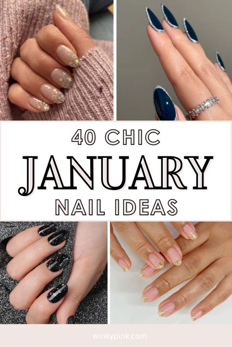 40 Chic January Nails to Start The Year Off In Style - Minimalist Nails January, Jan 2025 Nail Trends, Classy Birthday Nails Ideas, January Birthday Nails Almond, Nails For Portugal Trip, Bridgerton Inspired Nails Ideas, Nail Inspo January 2025, January Nail Designs Almond Shape, Marbled French Tip Nails