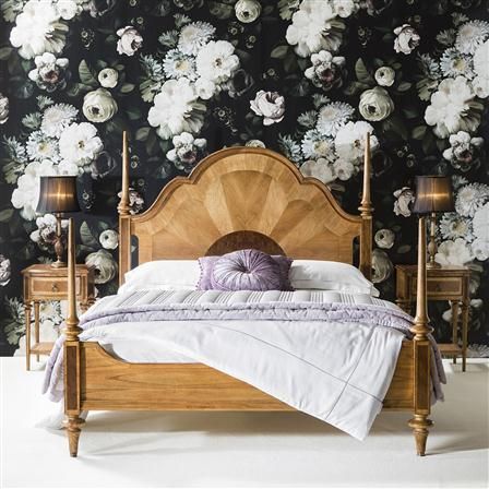 Spire 6' Bedstead Walnut Bed, French Bed, Bed Frame Design, Barrel Furniture, Super King Size Bed, Four Poster Bed, Superking Bed, Wooden Bed Frames, Wood Beds