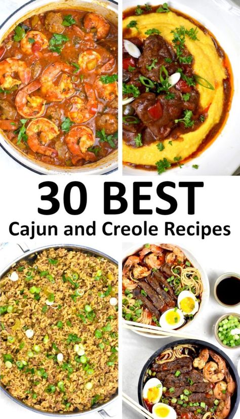 Creole Crockpot Recipes, Fish Creole Recipes, Cajon Food Recipes, Creole Party Food, Southern Creole Recipes, Cooking With Cajun 555, New Orleans Cuisine Recipes, Donald Link Recipes, Cajun Style Recipes