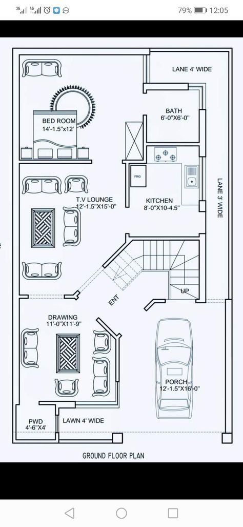 24x30 House Plans, Low Cost House Plans, Smart House Plans, 10 Marla House Plan, Cat House Plans, South Facing House, Budget House Plans, 20x40 House Plans, House Plans Ideas