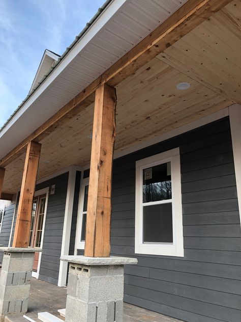 Tongue and Groove hardwood porch ceilings Tongue And Groove Porch, Tounge And Groove, Cedar Tongue And Groove, Groove Ceiling, Tongue And Groove Walls, Tongue And Groove Ceiling, Porch Ceiling, Porch Roof, Gallery Ideas