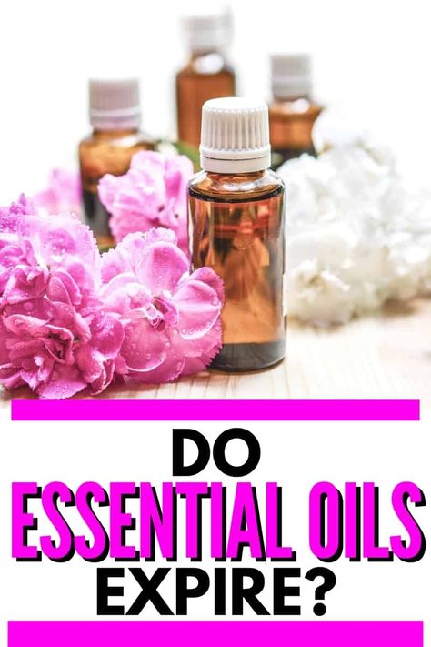 Are you wondering, "Do Essential Oils Expire?" Or how about "What is the Shelf Life of Essential Oils?" Or "Is it safe to use old essential oils?" Find out all you need to know here in this post about essential oil shelf life! #essentialoils #safety #naturalremedies #bestessentialoils How To Clean Diffuser, Essential Oil Still, Diy Diffuser Blends, Essential Oil Candles Diy, Oil Shelf, Roller Bottle Recipes, Essential Oil Shelf, Essential Oil Safety, Essential Oil Companies