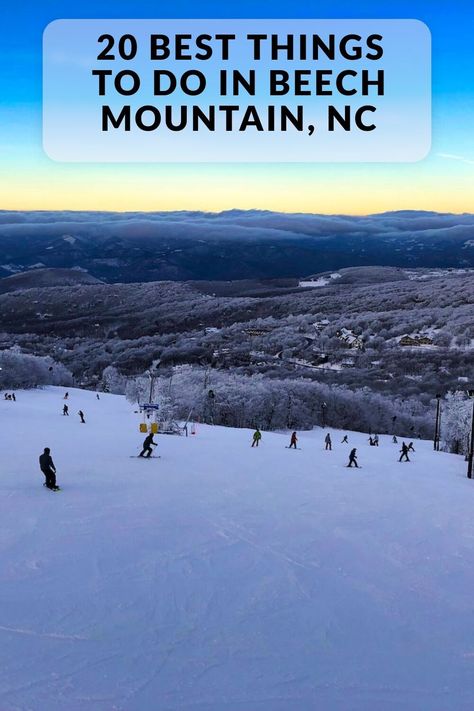 Discover the 20 best things to do in Beech Mountain, NC. Including Beech Mountain Resort, Land of Oz, Buckeye Recreational Center, Sunset Park and more. Beech Mountain Nc Winter, Beech Mountain Nc Things To Do, Beech Mountain Nc, Recreational Center, Sledding Hill, Sugar Mountain, Beech Mountain, Cool Restaurant, Land Of Oz