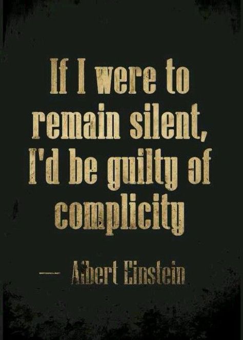 #quotes #quote #truth #alberteinstein #crime || From Blake Taylor on Twitter Food For Thought, Remain Silent, Albert Einstein Quotes, Einstein Quotes, E Mc2, Quotable Quotes, Albert Einstein, The Words, Great Quotes