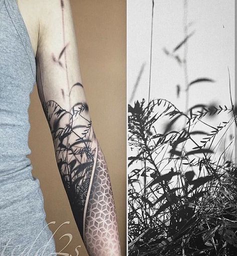 Mangas Tattoo, Floral Tattoo Sleeve, Geniale Tattoos, Tattoo Project, Snake Tattoo, Wild Plants, Nature Tattoos, Tree Tattoo, Skin Art