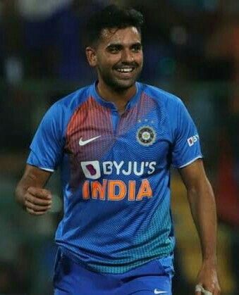 Deepak Chahar, Cricket Player, World Cricket, Ganpati Bappa, Sports News, Good News, Men's Polo Shirt, Sports Jersey, Cherry