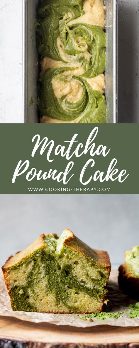 Matcha Pound Cake #matcharecipes #dessertrecipes #poundcake Matcha Bundt Cake, Matcha Coffee Cake, Matcha Bread Pudding, Matcha Cake Pops, Matcha Marble Cake, Matcha Pound Cake Recipes, Easy Matcha Desserts, Matcha Deserts Recipe, Matcha Olive Oil Cake