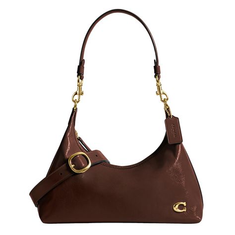 PRICES MAY VARY. Editor's Notes: Timeless with a twist, our Juliet shoulder bag for women is a sophisticated style with a slouchy, relaxed shape Glazed Leather: Glazed (all) over. A unique shine and a luxurious hand feel are hallmarks of our sophisticated Glazed Leather - for a classically, elegant Coach bag Style Three Ways: Featuring an inside pocket to organize essentials, it’s finished with a detachable shoulder strap and a detachable crossbody strap - style as a crossbody bag, a shoulder ba Blake Lively, Bago, Coach Bags, Signature Hardware, Pretty Bags, Kids Luggage, Cute Bags, Crossbody Strap, Gold Hardware