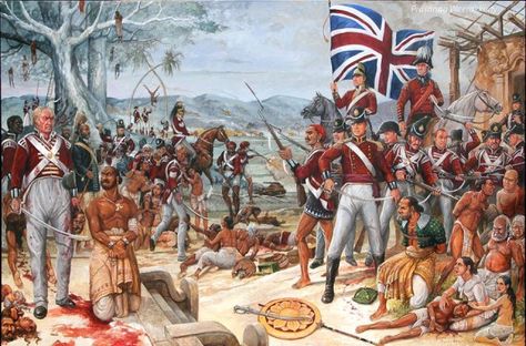 President Maithripala Sirisena rescinded a colonial-era British order naming 19 nationals as “traitors” for leading a rebellion nearly 200 years ago. History Of Sri Lanka, Sumber Daya Alam, Colonial India, Durga Images, History Of India, Temple Art, Warrior Spirit, Painting Gallery, Historical Pictures