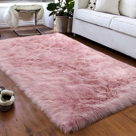 Color Palette #0100 - The Style Index Girls Bedroom Area Rug, Rose Gold Bedroom Decor, Rose Gold Bedroom, Gold Bedroom Decor, Faux Fur Area Rug, Faux Sheepskin Rug, White Room Decor, Fur Carpet, Sheepskin Rugs