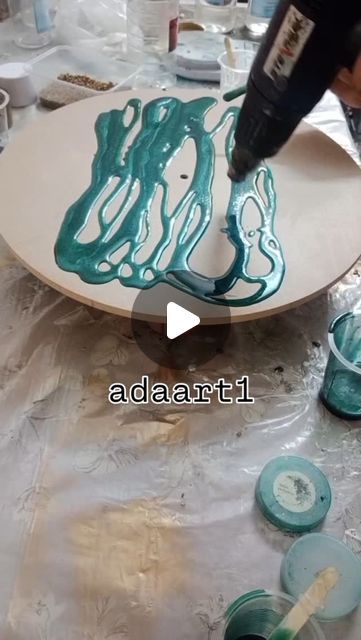 ada on Instagram: "Process video of resin wall clock 

Inbox for details and customization 
Delivery available across Pakistan 

#resin #resinartkingdom #foryou  #foryoupage #Homedecore #trending #handmade #resinclocks #processvideo #adaart1 

Learn each and every bit of resin art through our workshop 
adaart1" Resin Clock Diy, Resin Clock Tutorial, Resin Art Wall Clock, Resin Art Clock, Clock Resin, Resin Wall Clock, Resin Clock, Handmade Wall Clocks, Diy Clock