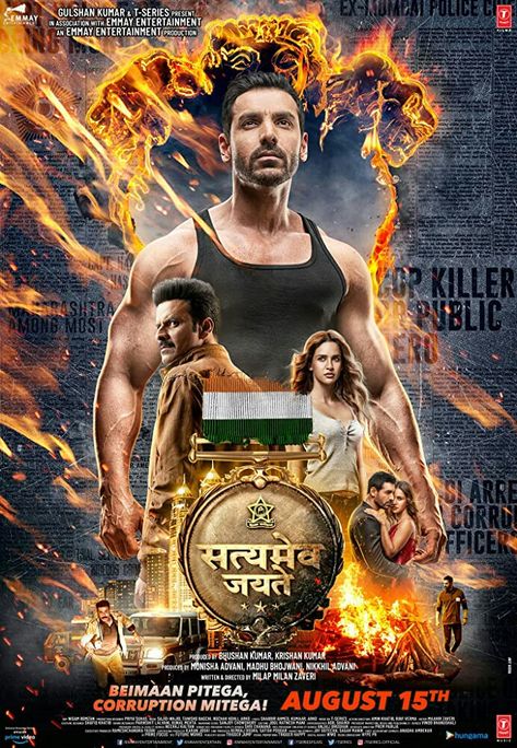 Satyameva Jayate (2018) Satyameva Jayate, Tam Film, Hindi Bollywood Movies, Movies By Genre, Thriller Film, Bollywood Movie, Hindi Movies, Bollywood Movies, All Music