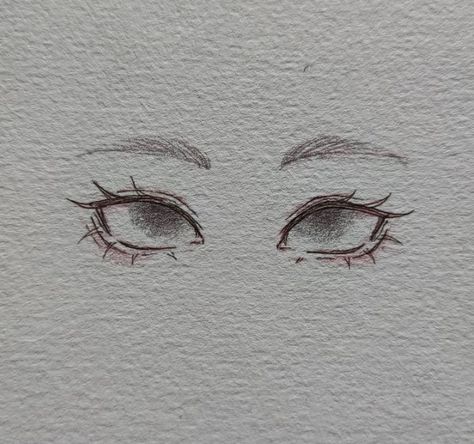 Easy Eye Drawing, Eye Drawing Tutorials, Eye Sketch, Seni Dan Kraf, Art Tools Drawing, Easy Drawings Sketches, Cute Doodles Drawings, Visual Poetry, Dessin Adorable