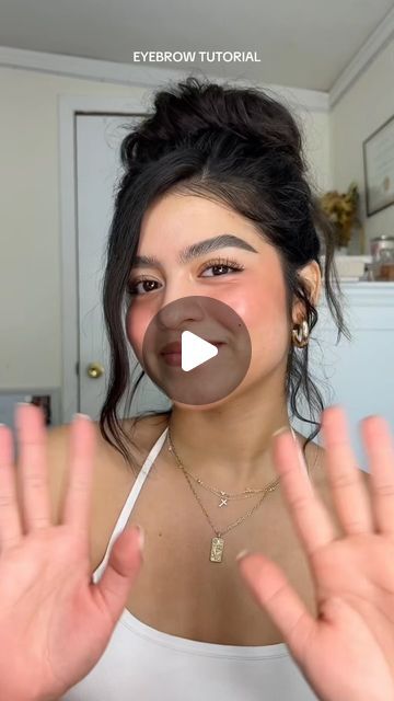 Alondra Ruby on Instagram: "FINALLY SHARING MY EYEBROW TUTORIAL! 🤍💫

this is my everyday brow, for glam i just carve the bottom with concealer! 
but lowkey why am i loving my natural brows more watching this back lol 

PRODUCTS 

@got2busa | GEL 

@maybelline | ULTRA SLIM BROW PENCIL “DEEP BROWN” 

#eyebrowtutorial #eyebrows" How To Draw Thick Eyebrows, Eyebrow Gel Tutorial, Conceal Eyebrows, Eyebrow Pencil Tutorial, Lighten Eyebrows, How To Do Brows, Best Brow Gel, Ombre Eyebrows, Dark Eyebrows